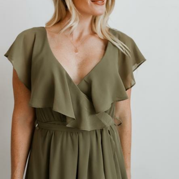 Katya Ruffle Maxi Dress - Picture 6 of 12